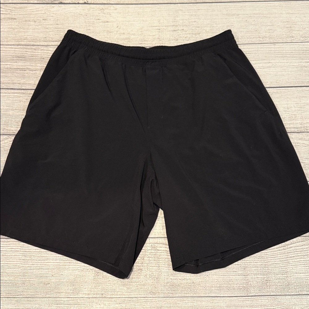🍋Mens’ Lululemon Pace Breaker Linerless Short 9" Size XL Black M7AIQS🍋